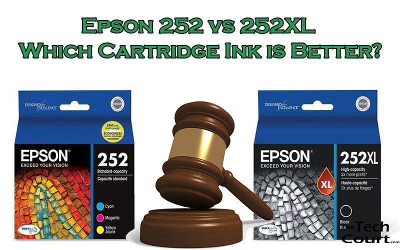 Epson 252 vs 252XL