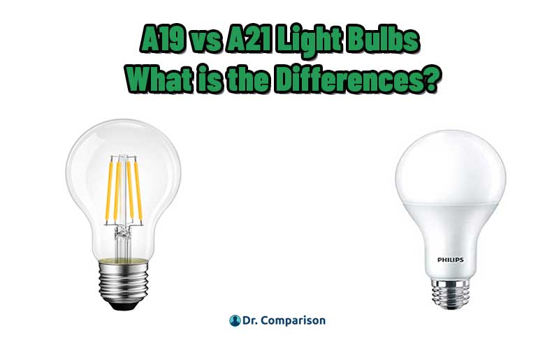 A19 vs A21 Light Bulbs