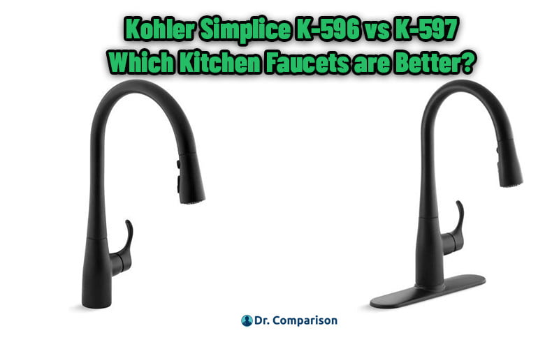 Kohler Simplice K-596 vs K-597