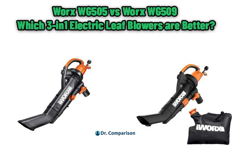 Worx WG505 vs Worx WG509