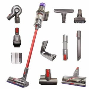 Dyson V11 animal Cordless, cleaning brushes, surface cleaner, nozzles, Sofa and carpet cleaner attachments