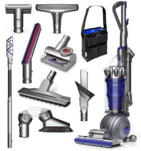 Dyson ball animal upright, Cleaning brush, surface cleaner, carpet cleaner, nozzle, V shaped cleaner etc..