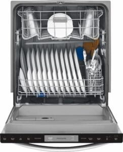 Top selling dishwasher for home flippers in 2023, Frigidaire FFID2426TS 