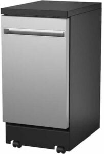 Most portable dishwasher 2023 from GE GPT145SSLSS