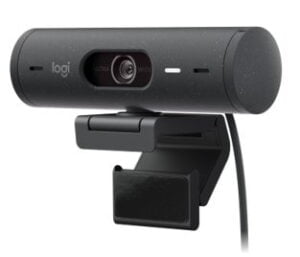 Logitech brio 500 webcam quality and design compared with BenQ S1 pro ideacam and avermedia PW313D 